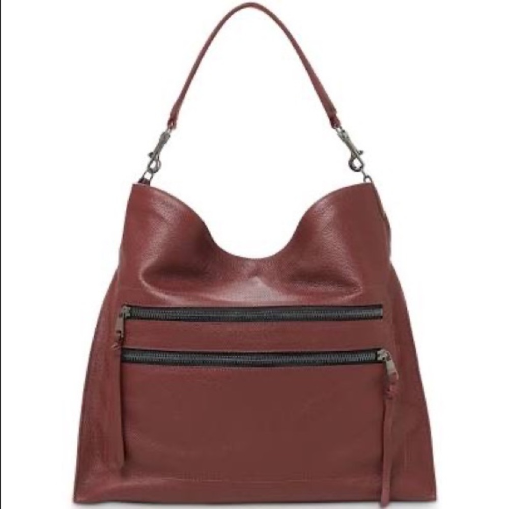 BOTKIER Large Chelsea Leather Hobo Bag